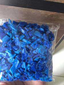 Déchets de moulage de tambour en plastique recyclé HDPE bleu de haute qualité Matériau en polyuréthane non dangereux Poteau de rebroyage alternatif vert - Product Image 4