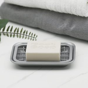 Jabonera de Metal para Ducha con Diseño Higiénico, Mantiene el Jabón Seco y Limpio, Solución de Almacenamiento para Baños y Duchas Organizadas - Product Image 3