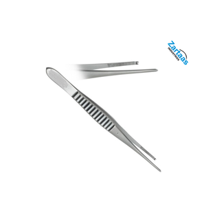 Pinzas de Tejido Gillies de Acero Inoxidable de Alta Calidad, 1x2 Dientes, 15 cm, Fabricante y Exportador de Instrumentos Quirúrgicos - Product Image 6