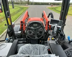 Pour tracteurs Kubota M6142 avec chargeuse-pelleteuse machines agricoles à vendre avec composants de base pompe moteur boîte de vitesses - Product Image 4