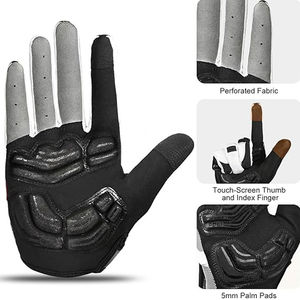 Guantes de Ciclismo de Medio Dedo Antideslizantes, Absorbentes de Impactos, Ligeros, Ajuste Perfecto, Unisex, para Deportes, Carreras de Bicicleta, con Logotipo Personalizado - Product Image 4