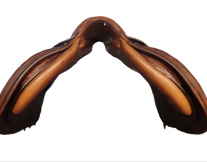 Selle de dressage de course et équestre professionnelle de qualité supérieure selle de cheval de saut anglais faite d'arbre en plastique de cuir de haute qualité - Product Image 2