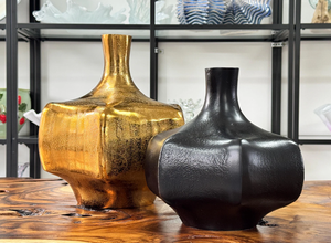 Florero de Metal Premium para Mesa de Centro y Decoración de Estantes, Diseño Moderno, Elegante y Alto, Hecho a Mano, Ecológico - Product Image 2