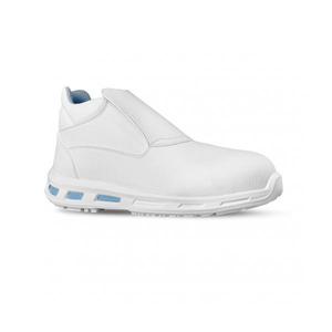 Zapatos DE SEGURIDAD blancos S2 SRC de alto brillo, certificado SRC, para hombre y mujer - Product Image 1