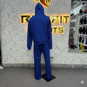 OEM Services Personalized Design Direct Factory Low Price Zipper Tracksuit For Men Unique Style New Design Mens Tracksuits - Product Image 4