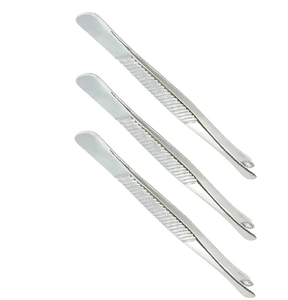 3 pinces à tissus russes 6 "Instruments dentaires chirurgicaux en acier inoxydable - Product Image 3