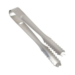 Pinzas de hielo de acero inoxidable para cócteles Herramientas de barra Herramientas de servicio Pinzas de metal - Product Image 6