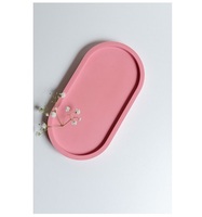 Accessoires de cuisine naturels Décoration intérieure Plateau à fromage en cristal blanc et quartz rose