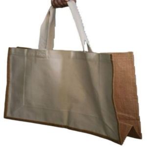 Bolsa de Mano Grande de Lona de Algodón Orgánico al por Mayor, Bolsa de Compras Reutilizable con Cierre y Logotipo Personalizable para Uso Diario - Product Image 2
