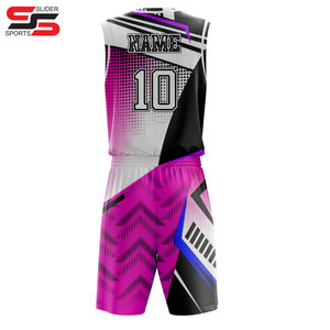 Uniforme de Baloncesto Unisex al por Mayor, 100% Poliéster, Diseño Personalizado, Secado Rápido, Jersey Estampado Transpirable con Característica 3D - Product Image 6