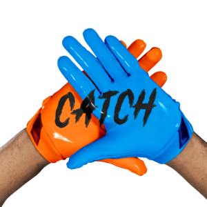 Guantes Profesionales de Fútbol Americano para Receptores, Ligeros, Duraderos, de Silicona Antideslizante, Dedos Completos, Muñeca Ajustable, Deportes - Product Image 5