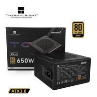 Thermalright TR-TG650S 650W 80 artı altın ATX3.0 olmayan modüler PC güç kaynağı, PCIe5.0 12VHPWR, 120mm akıllı Fan toptan