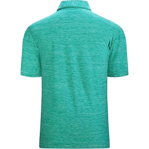 Polos à manches courtes pour hommes de la meilleure qualité, coupe ajustée pour hommes-Polo à col ajusté avec 100% de polyester - Product Image 4