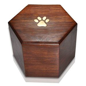 Wooden Cremation <b>Urn</b> <b>For</b> Human <b>Ashes</b> With Premium Craftsmanship <b>For</b> Long Lasting Family Keepsake - Product Image 1