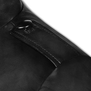 Veste en cuir d'hiver vintage décontractée sur mesure, prix bas, manteau en cuir épais, vêtements d'automne et d'hiver, vestes en cuir - Product Image 3