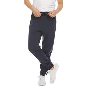 Trendy Street Style Men's Sports Basketball Sweat Pants <b>Cuffed</b> Casual <b>Trousers</b> All-Match Long Pants Pure Color Polyester - Product Image 4