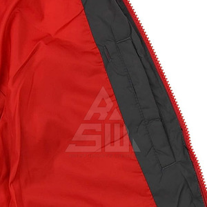 Vestes matelassées décontractées d'hiver pour hommes de bonne qualité, col montant, logo sur le devant, légères et respirantes - Product Image 4