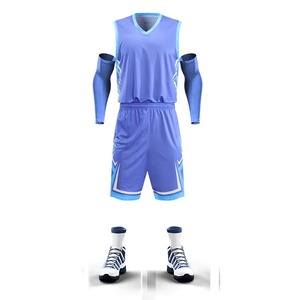 Latest Style Customize Basketball Uniform New Design Basketball Uniform Sleeveless Basketball Uniform For <b>Sale</b> - Product Image 3