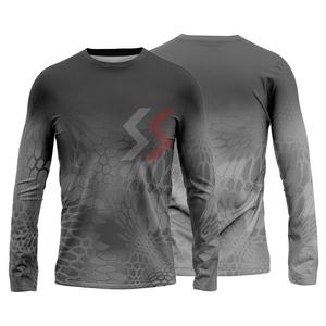 Ropa de pesca Camisas de pesca de manga larga transpirables de secado rápido Diseño personalizado Sublimación Camisas de pesca Tasa al por mayor OEM - Product Image 3