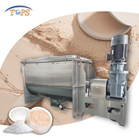 Mélangeur de poudre détergente multifonction 3000L pour cosmétiques, mélangeur de poudre à laver, ruban