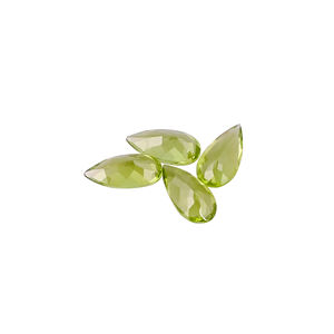 หินเพอริโดสีเขียวธรรมชาติขนาด12x6มม. ลูกแพร์เจียระไน2.00ตันอัญมณีหลวมสำหรับการออกแบบเครื่องประดับของคุณ - Product Image 3