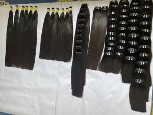 Pelo brasileño de Color rubio, pelo humano a granel, mechones, extensiones de cabello, envío gratis a Brasil - Product Image 4