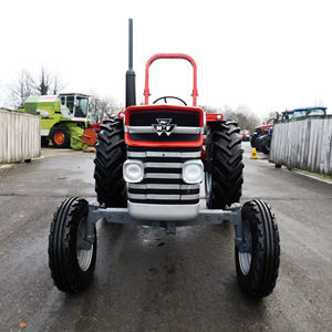 Tracteur à roues Massey Ferguson 168 70HP 4WD avec pompe à engrenages et boîte de vitesses pour usage agricole - Product Image 1