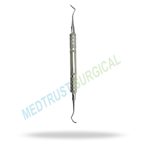 Curette osseuse chirurgicale n° 10, curette osseuse chirurgicale dentaire Miller, instrument en acier inoxydable pour la chirurgie buccale et maxillo-faciale - Product Image 4