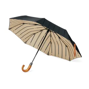 Paraguas Plegable VINGA Bosler, Gadgets Sostenibles de RPET - Product Image 1