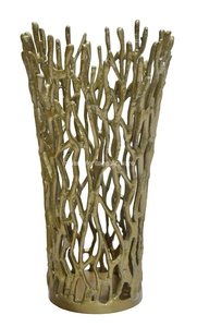 Modern Coastal Design Aluminium Metal Tabletop <b>Vase</b> IHA IHAT174 for Weddings and Home Decor-Wholesale Bulk Quantity - Product Image 2