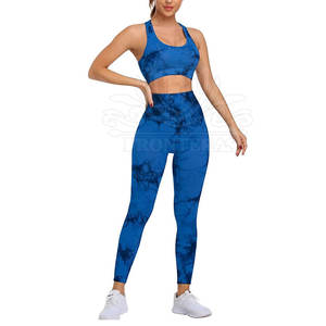 Vente directe d'usine ensemble de yoga pour femmes vêtements de fitness et d'entraînement ensemble de yoga pour femmes ensemble de yoga pour femmes taille haute - Product Image 1