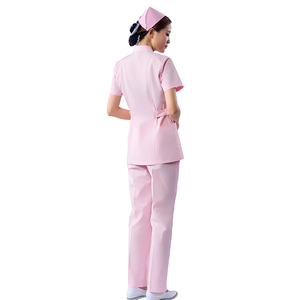 Cómodo uniforme de Hospital enfermera belleza salón Dental ropa de trabajo logotipo personalizado uniforme médico Scrubs Set para hombres mujeres - Product Image 3