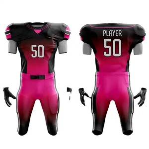 Maillots de football américain pour hommes uniformes de football bon marché personnalisés maillot de haute qualité broderie d'impression numérique - Product Image 1