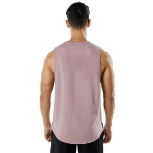 Custom Logo or Blank Distressed Acid Wash Sleeveless <b>Short</b> Tank <b>Top</b> <b>and</b> <b>Shorts</b> <b>Sets</b> <b>Men's</b> <b>Short</b> <b>Set</b> - Product Image 2