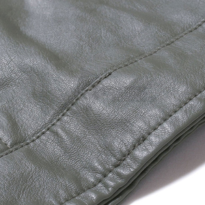 Meilleures ventes de vestes pour hommes Logo personnalisé Meilleur matériau Veste en cuir pour hommes Veste en cuir respirante à usage extérieur pour hommes 2025 - Product Image 4