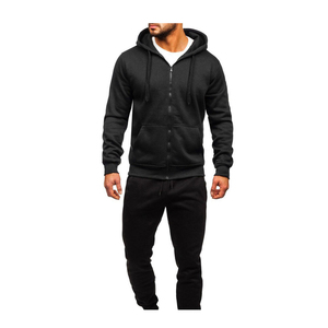 Sudadera con Capucha y Bolsillos Tipo Canguro, Cierre Completo, Lavado Ácido, 100% Algodón, Estilo Holgado para Hombre, Ropa Urbana - Product Image 5