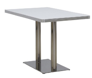 Tùy Chỉnh 1950S Retro Mỹ Diner Gian Hàng Chỗ Ngồi Đồ Nội Thất Bàn Ăn Và Ghế Đặt Cho Khách Sạn Trường Học Trung Tâm Mua Sắm - Product Image 1