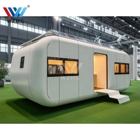 Capsule Hôtel Bureau Apple House Conteneur Cabine Maison Kit Pommes Magasin 40ft Mobile 2024 Pod Pods Espace