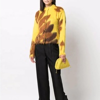 Pull en mohair pour femme en coton de dernière génération, doux et chaud, tricoté, haut d'hiver, bouton devant, pull en mohair de rue pour femme