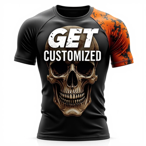 Rashguards Sublimés Personnalisés MMA pour l'Entraînement en Arts Martiaux, la Gym, les Sports et la Performance Athlétique – Respirants - Product Image 2