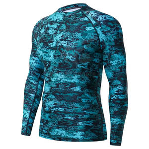 Protector Rash de manga larga para hombre, protección UV para surf, secado rápido, transpirable, ecológico, ligero, ajuste de compresión - Product Image 3