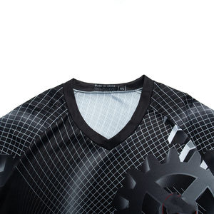 เสื้อกีฬาขี่จักรยาน MTB สำหรับทั้งชายและหญิงระบายอากาศได้ดีเสื้อกีฬาพิมพ์ลายแบบระเหิดแห้งเร็วออกแบบได้ตามต้องการ - Product Image 4