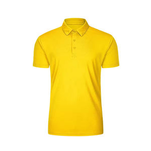 Nouveau haute qualité hommes 100% coton pour polo Durable confortable pour tenue décontractée Style athlétique solide motif Jersey tissu - Product Image 4