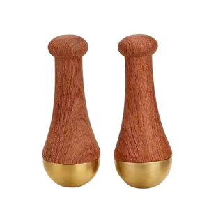 Masseur facial et corporel en bois et laiton Kansa, 100% original, fait à la main, écologique, de qualité supérieure, vente en gros moderne, Saniya - Product Image 5