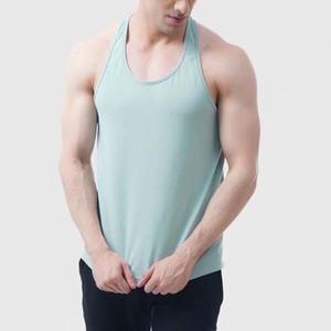 Débardeurs d'entraînement en coton personnalisé pour hommes Muscle Gym Fitness Running Musculation Streetwear Débardeurs pour hommes Vêtements d'été respirants - Product Image 5