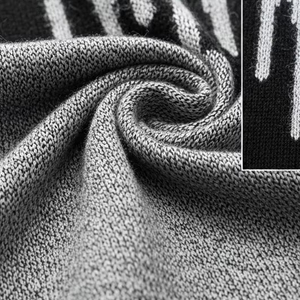 Suéter de Mujer con Mezcla de Lana, Anti-Pilling, Estampado Goteante, Tejido Suave, Cálido, Cómodo, Informal, Ropa de Invierno, Moda Femenina - Product Image 5