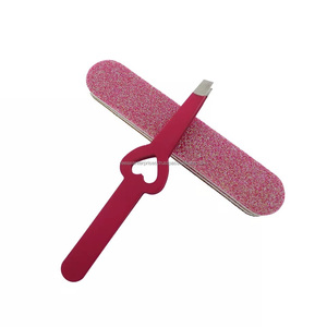 แหนบคิ้วโลโก้ที่กำหนดเองแหนบคิ้วสแตนเลส - Product Image 2