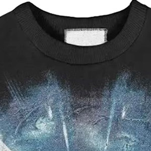 Camisetas Personalizadas de Algodón/Fibra de Bambú, Holgadas, Ligeras, Casuales, de Doble Manga, Sólidas, de Alta Calidad, Ecológicas y Transpirables - Product Image 3