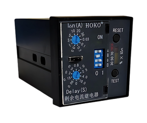 Relais de courant résiduel sur rail DIN HJL-L-1-P/1-HD Dispositif de protection de sensibilité réglable Automatisation de la sécurité électrique industrielle - Product Image 1