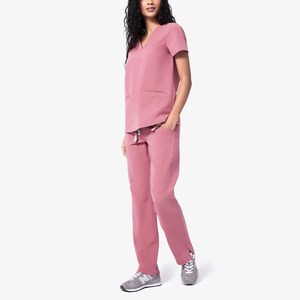 Uniformes de salón de belleza para mujer de calidad, conjuntos de uniformes médicos de manga corta, uniformes de enfermera para correr para Hospital - Product Image 6